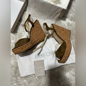 Jimmy Choo Perla Wedge Shoe